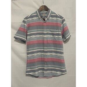 Faherty Short Sleeve Western Wave Collared Button Down Men’s Small